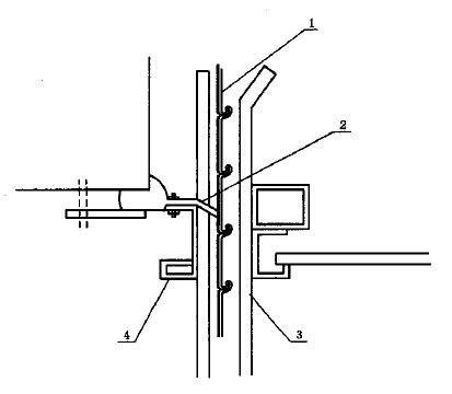 门楣防烟装置示意图